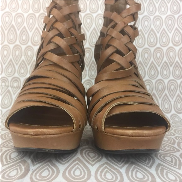 Chinese Laundry Platform Strappy Heels SZ 8 M S103 - Picture 6 of 8